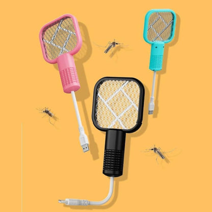 Rechargeable Electric Mosquito Swatter Racket