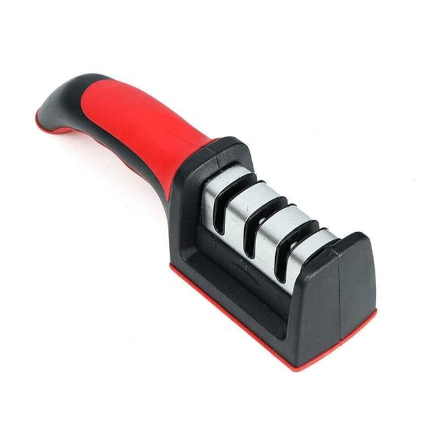 Manual Red &amp; Black Knife Sharpener