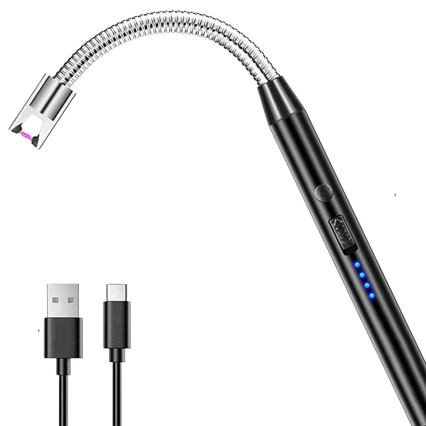 Long Flexible USB Rechargeable Electric Arc Lighter