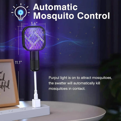 Rechargeable Electric Mosquito Swatter Racket