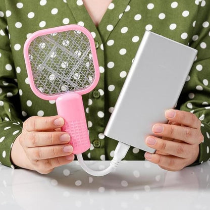 Rechargeable Electric Mosquito Swatter Racket