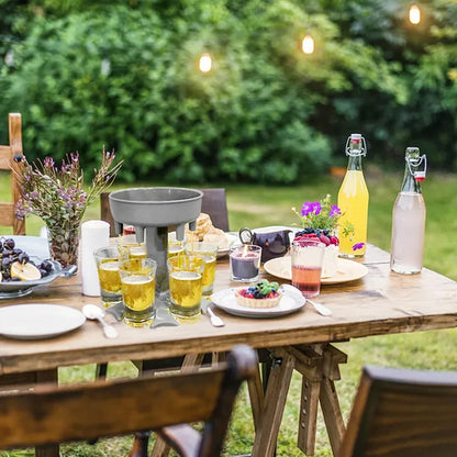 6 Shot  Glass Dispensers and Tray
