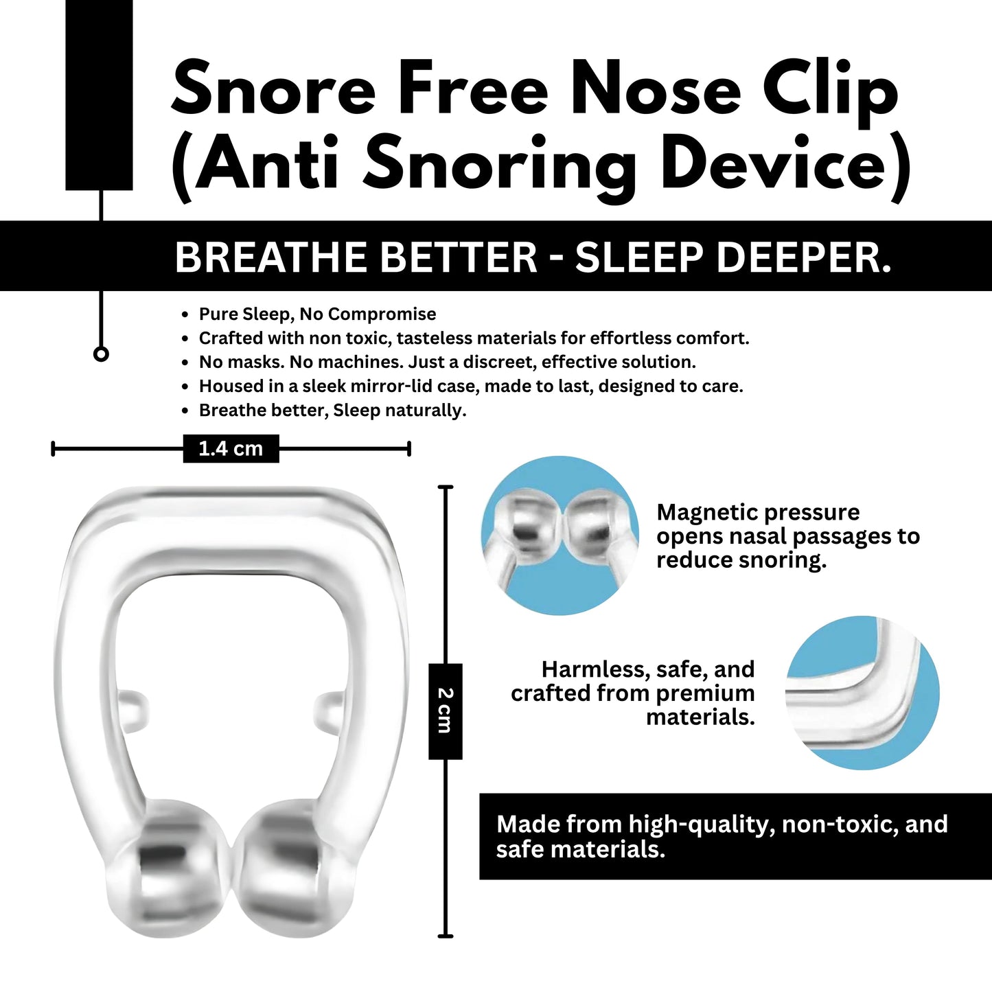 Anti-Snore Nose Clip