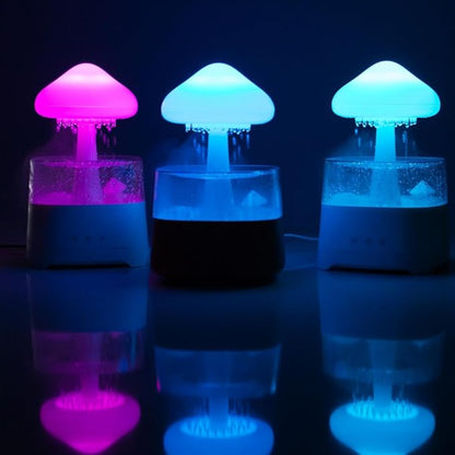 Mushroom Rain Drop Humidifier with Bluetooth Speaker