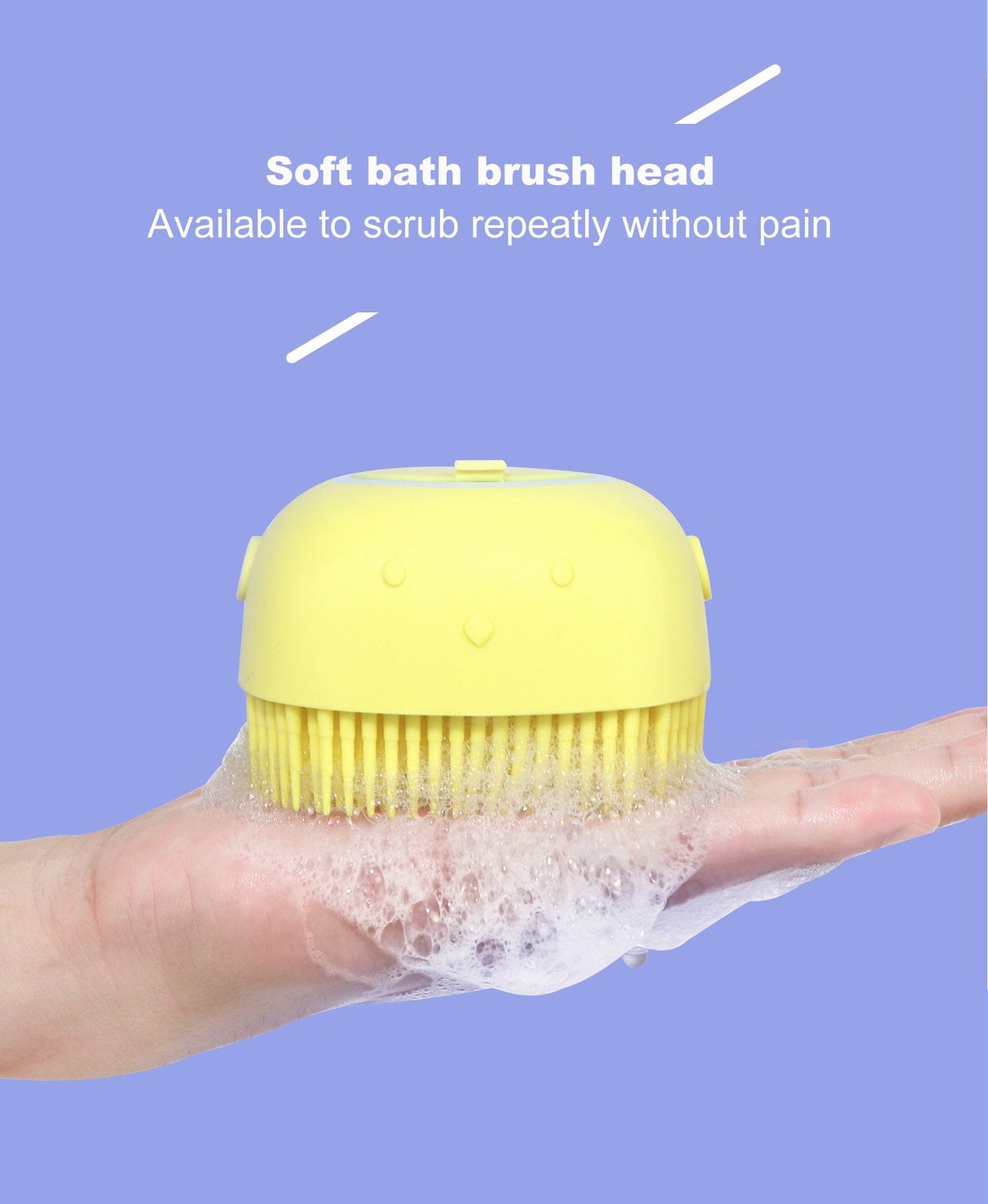 Silicone Massage Bath Body Brush