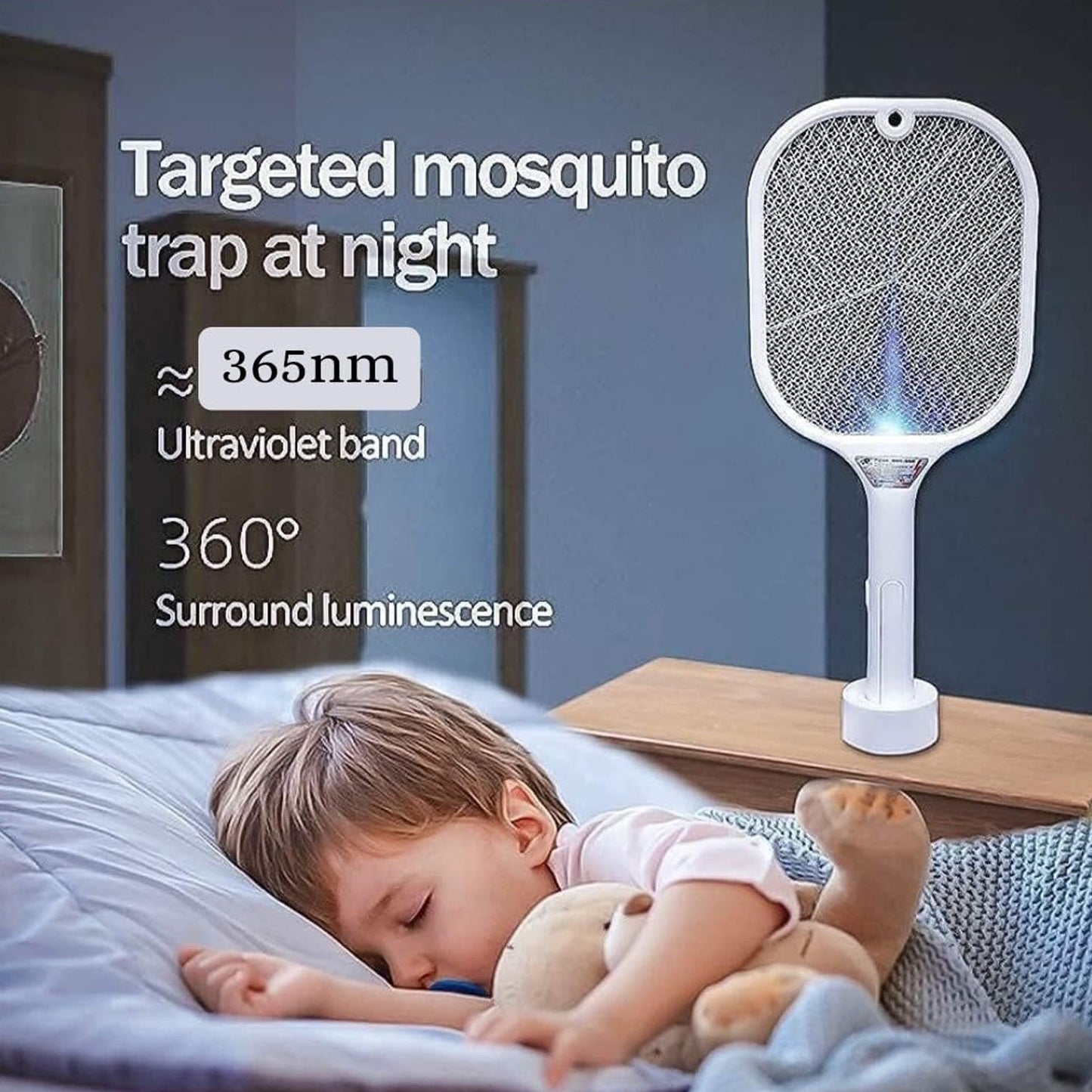 Rechargeable Mosquito Killer Racket