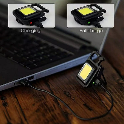 Rechargeable Keychain Mini Flashlight