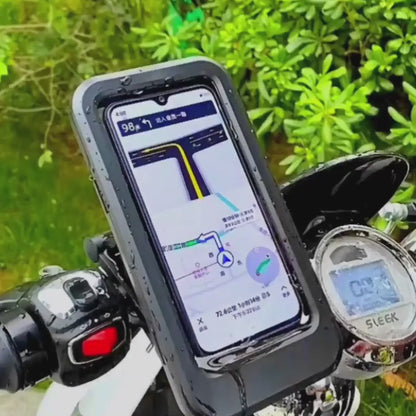 360° Rotation Waterproof Bike Phone Mount